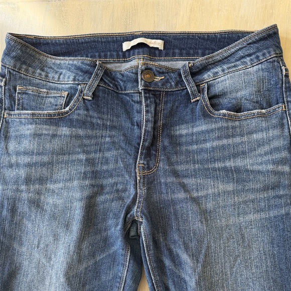 Daytrip Refined Lynx Skinny Stretch Jeans Distressed Dark Blue Size 31R - Picture 3 of 13